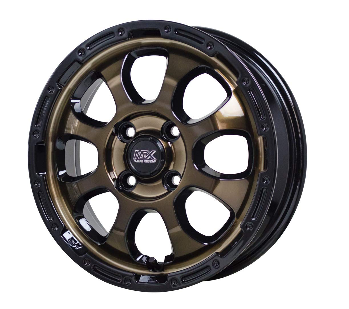 MADCROSS GRACE 15インチホイール4本セット HOT STUFF 15インチ 4穴 100 4.5J マッドクロス グレイス